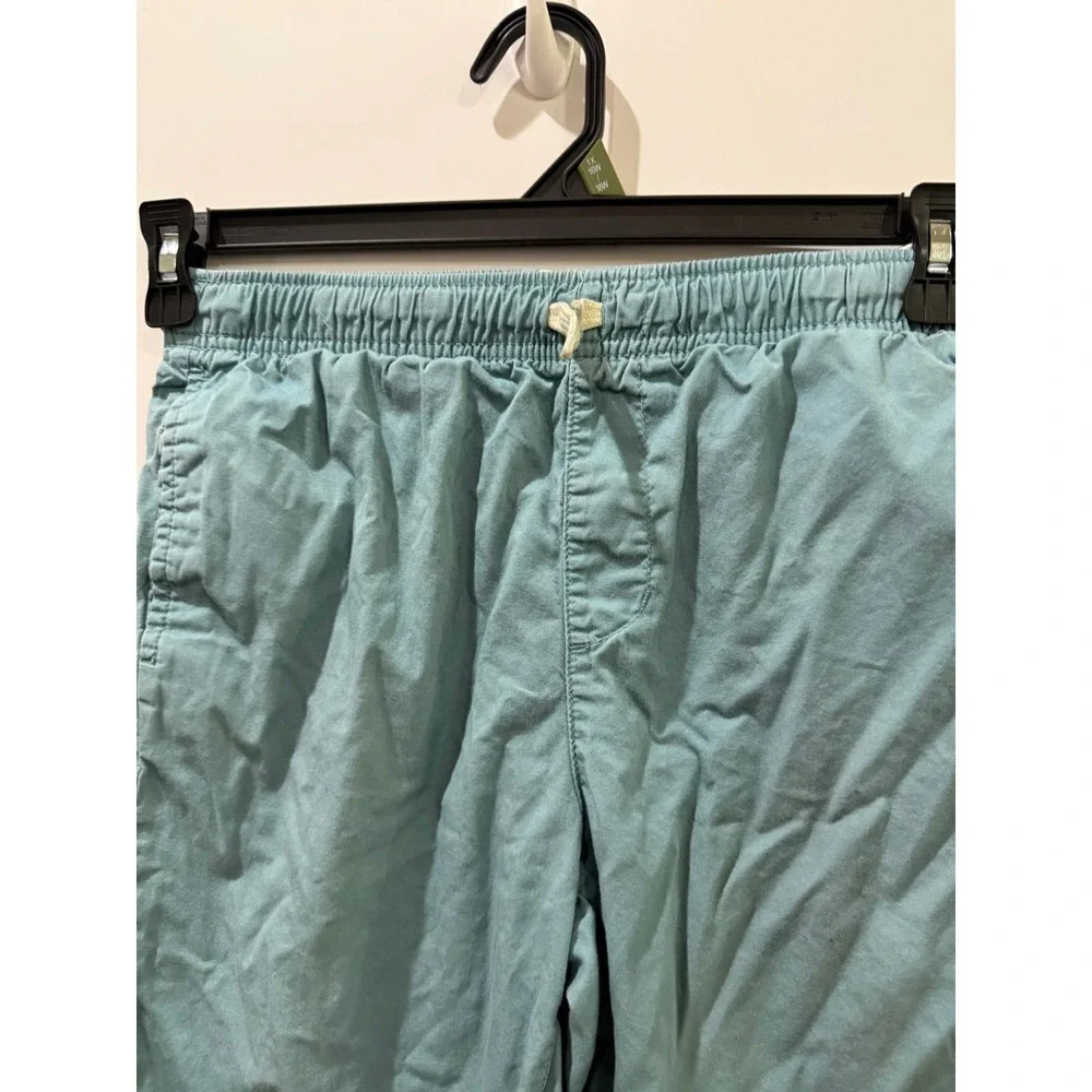Old Navy Pull On Shorts Kids XL 14-16 Teal Excellent Elastic Waist Cotton